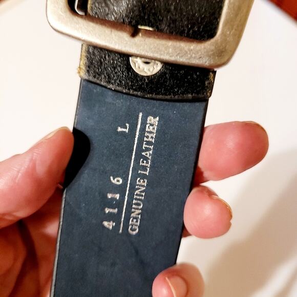 Skull and Crossbones With Cowboy Hat Leather Rhinestone Studded B… - Picture 5 of 7